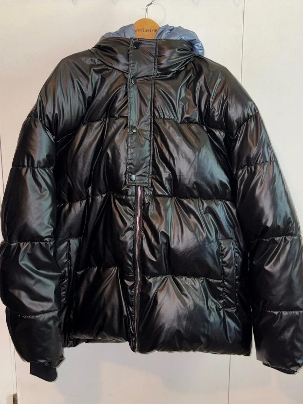 Metallic Hooded Puffer